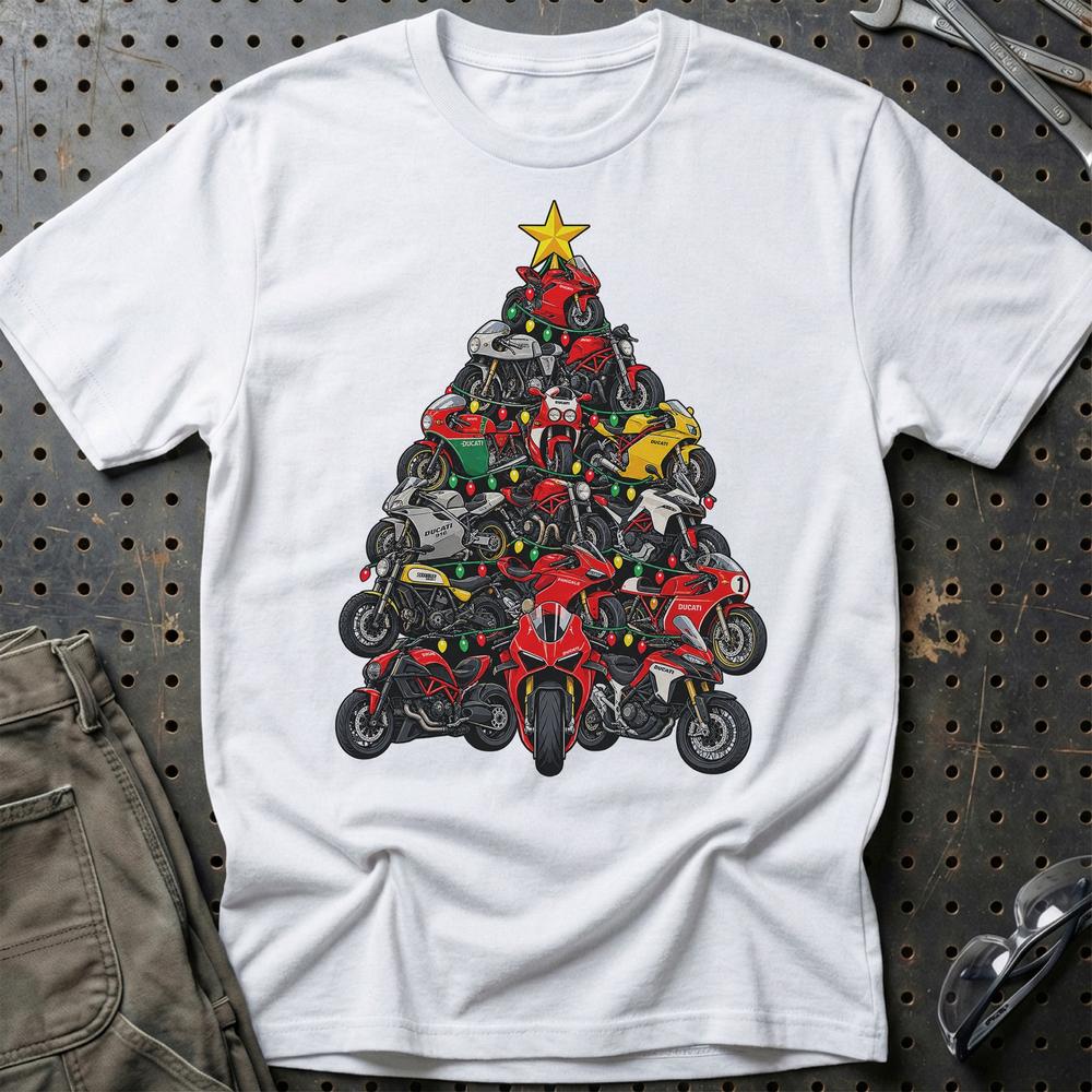 
Produktbillede af Ducati Juletræ T-Shirt