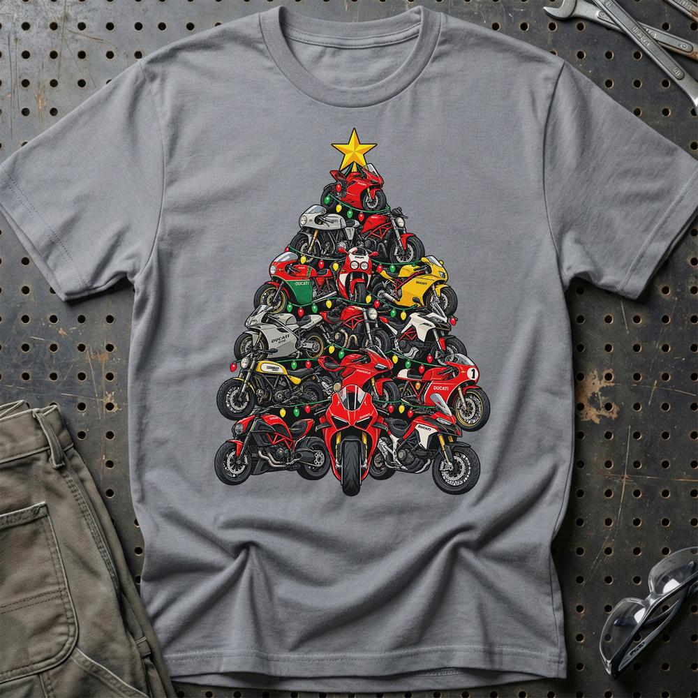 
Produktbillede af Ducati Juletræ T-Shirt