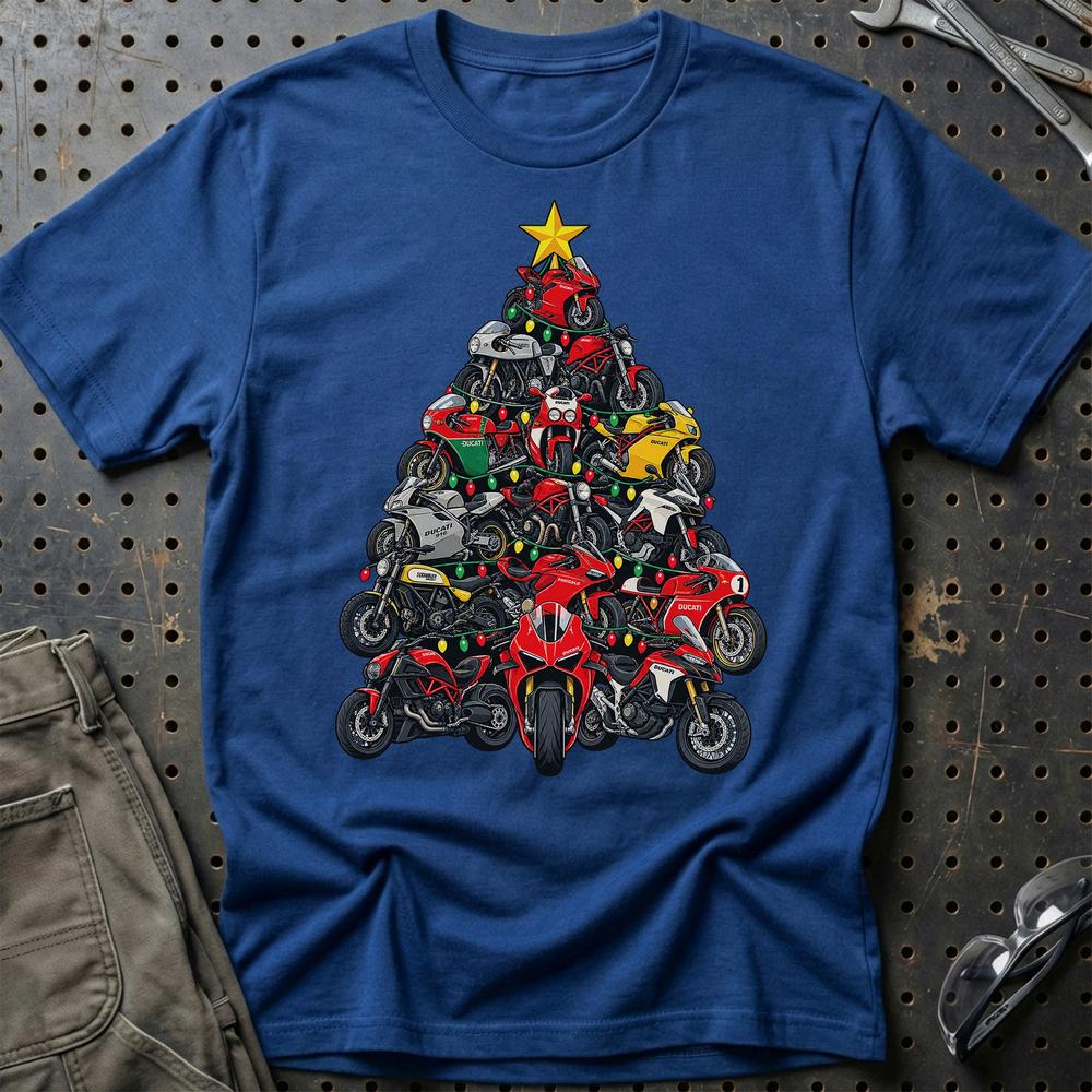 
Produktbillede af Ducati Juletræ T-Shirt
