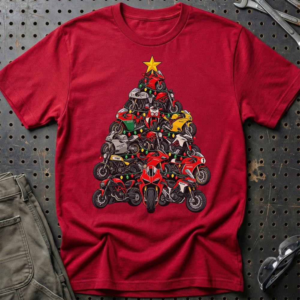 
Produktbillede af Ducati Juletræ T-Shirt