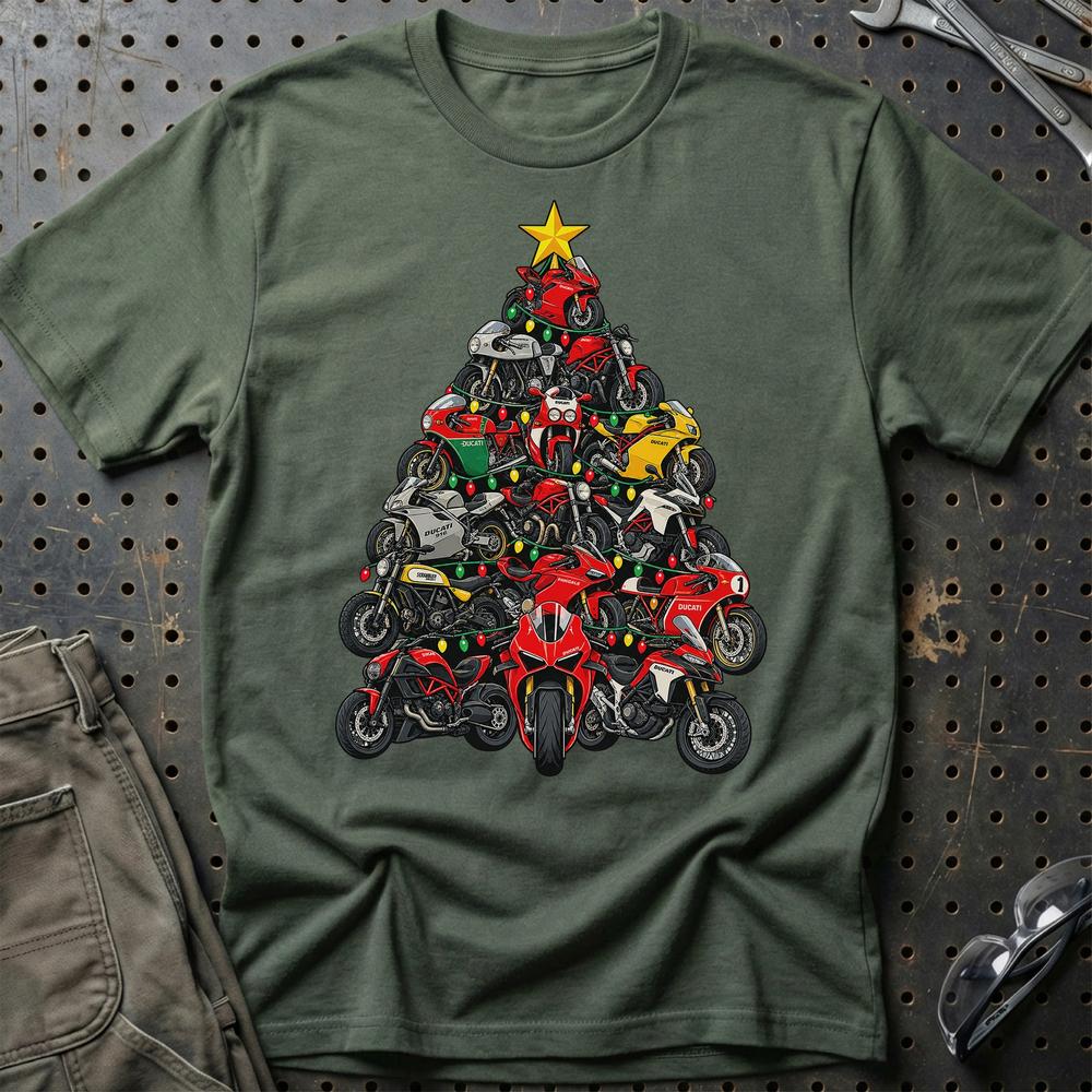 
Produktbillede af Ducati Juletræ T-Shirt