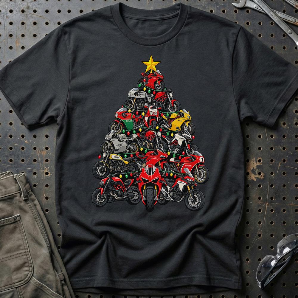 
Produktbillede af Ducati Juletræ T-Shirt