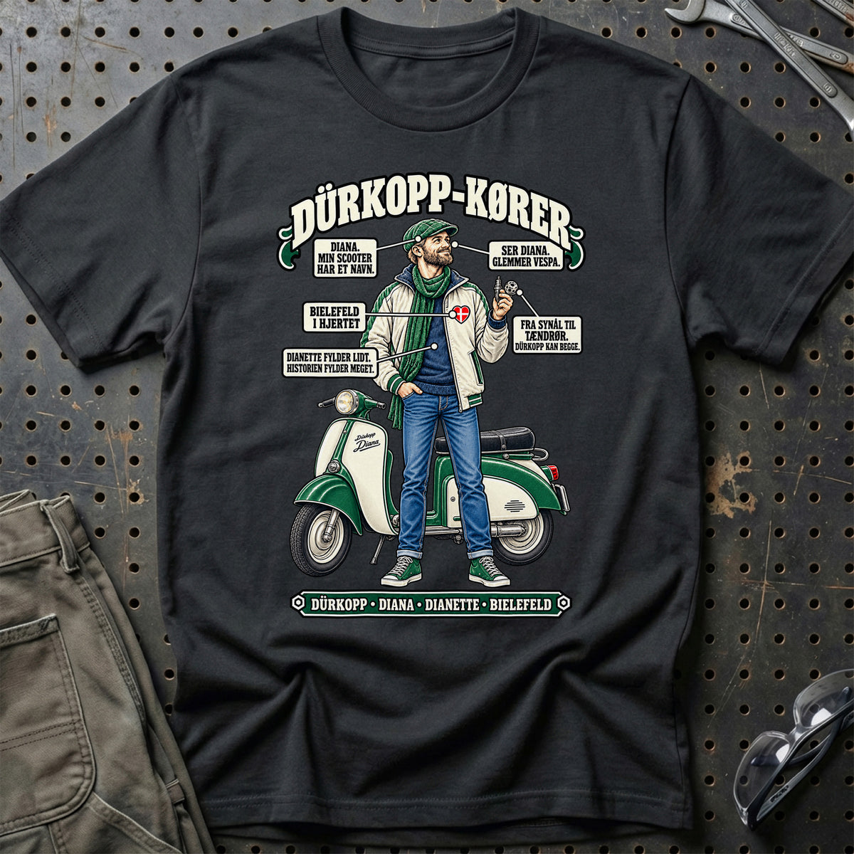 
Dürkopp-Kører T-Shirt – Sort