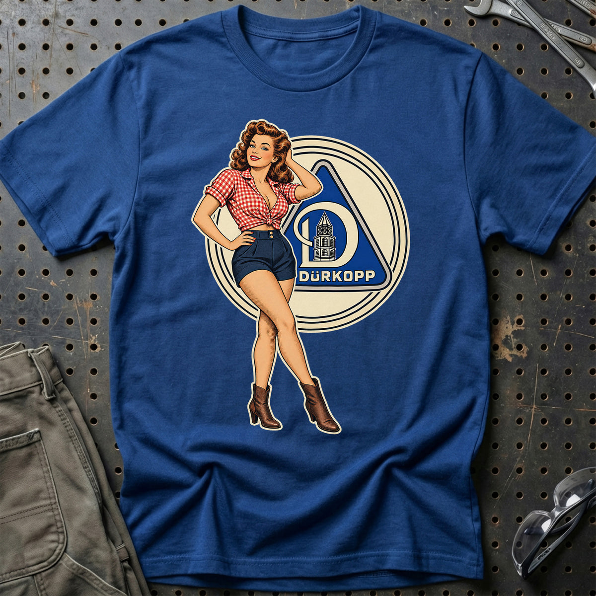 
Produktbillede af Dürkopp Retro Pinup T-Shirt