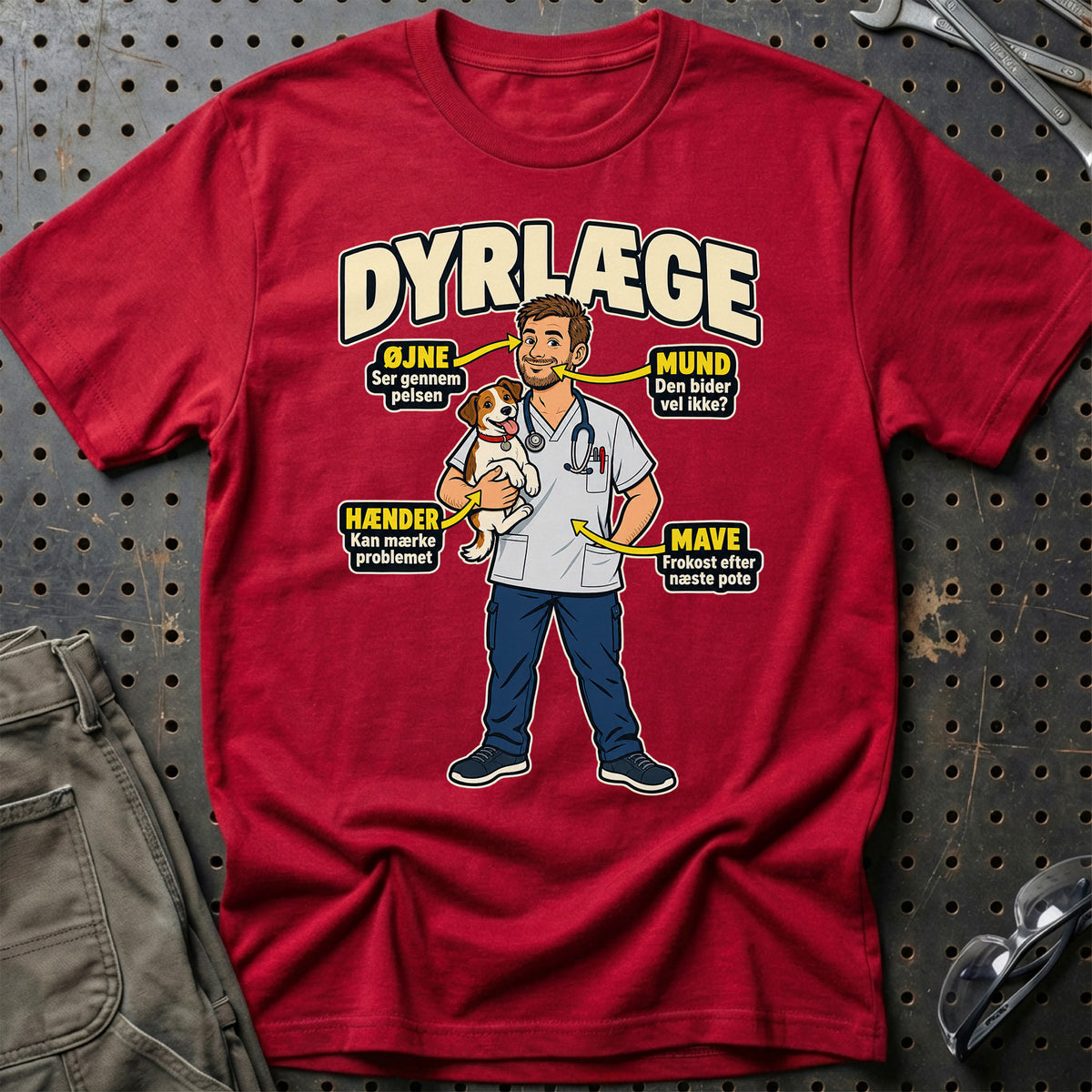 
Produktbillede af Dyrlæge – Anatomi T-Shirt