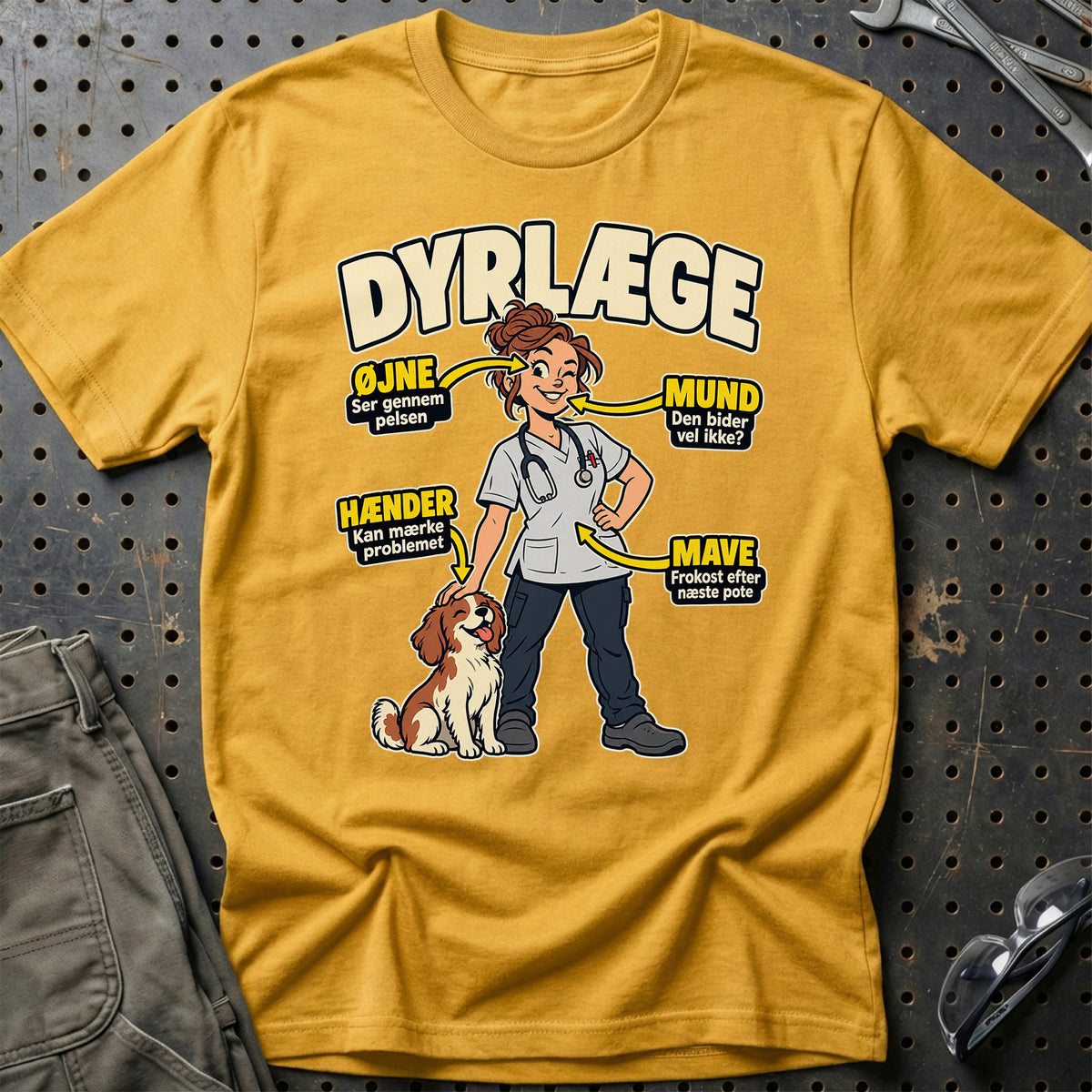 
Produktbillede af Dyrlæge – Anatomi T-Shirt