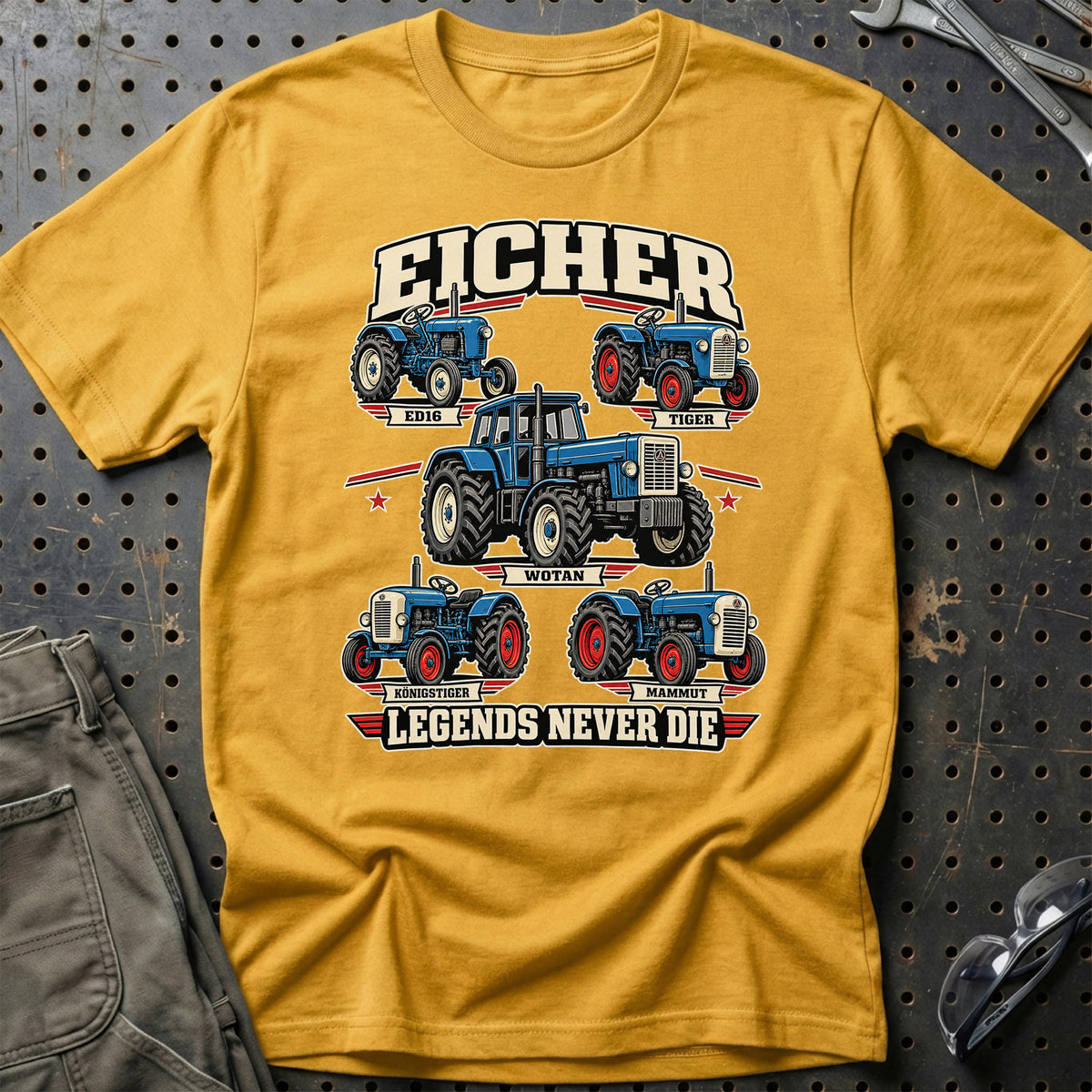 
Produktbillede af Eicher Legends Never Die T-Shirt