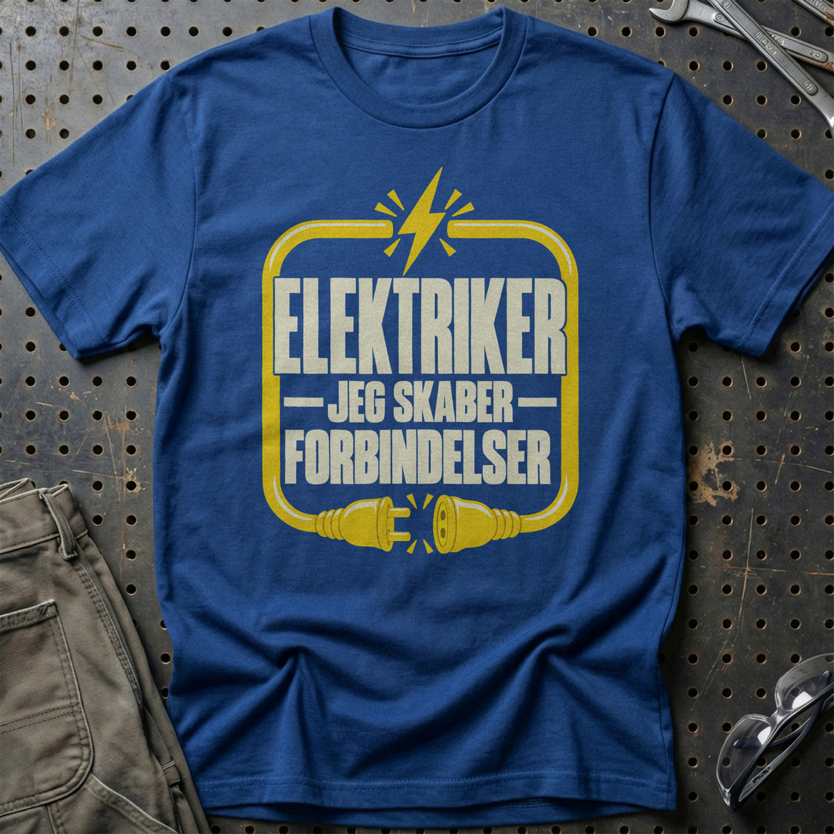 
Produktbillede af Elektriker – Jeg Skaber Forbindelser T-Shirt