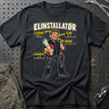 Elinstallatør – Anatomi T-Shirt – Sort