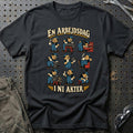 
En arbejdsdag – I ni akter – Unisex T-Shirt – Sort