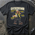 Entreprenør – Anatomi T-Shirt – Sort