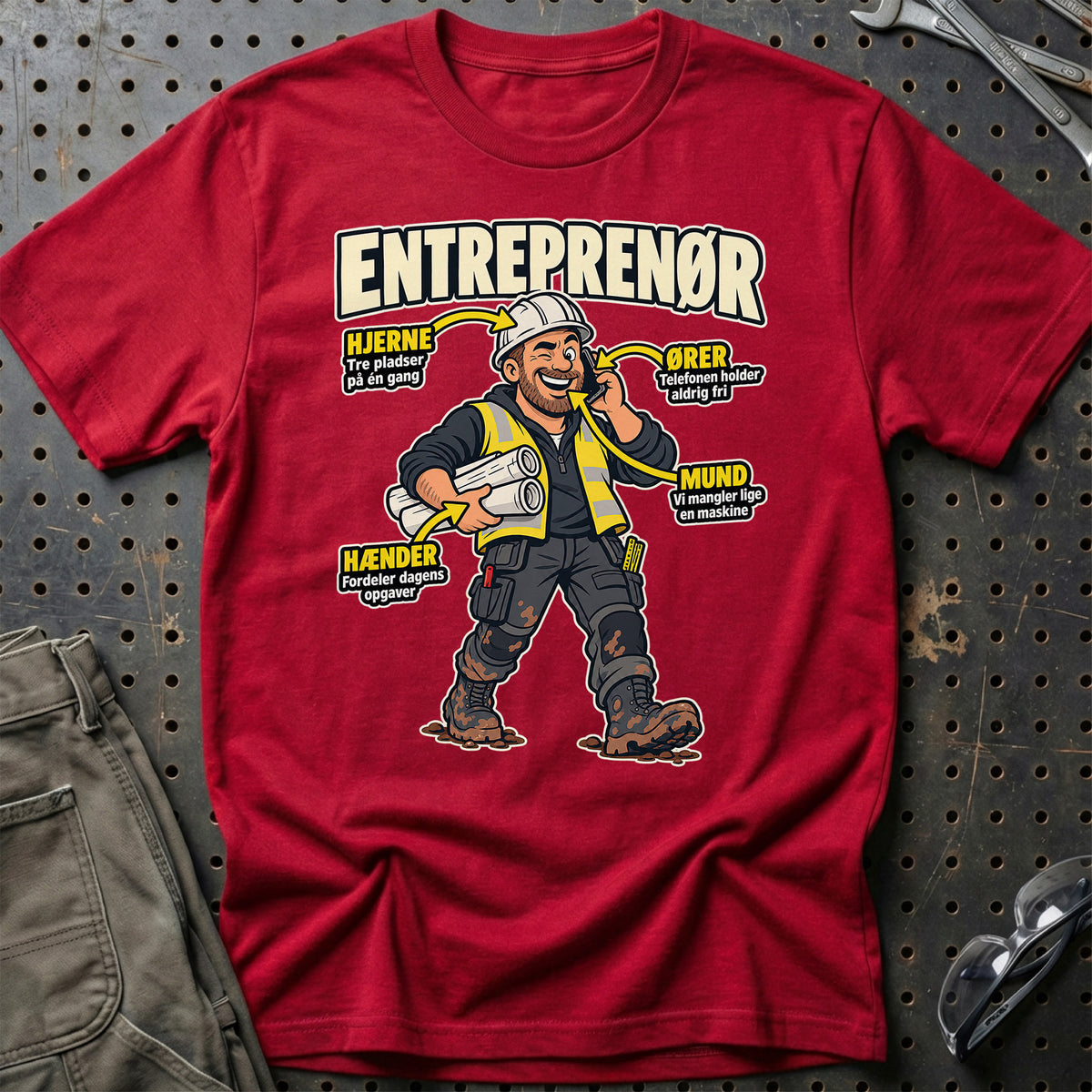 
Produktbillede af Entreprenør – Anatomi T-Shirt