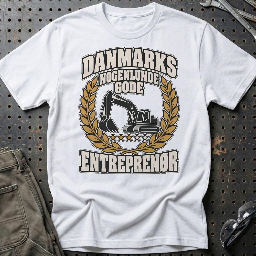 
Produktbillede af Entreprenør – Danmarks Nogenlunde Gode T-Shirt