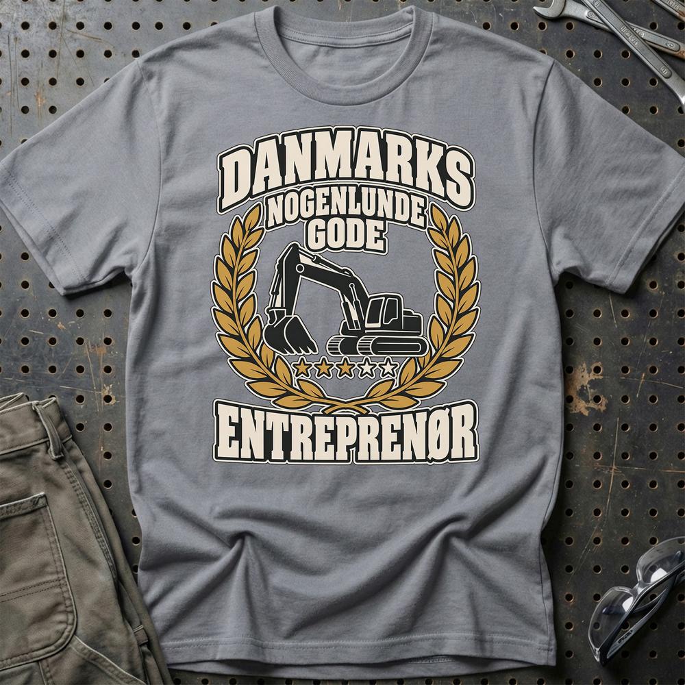 
Produktbillede af Entreprenør – Danmarks Nogenlunde Gode T-Shirt