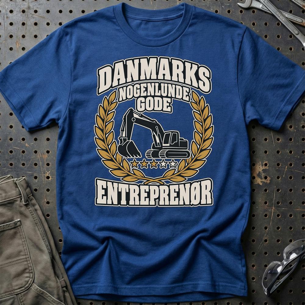 
Produktbillede af Entreprenør – Danmarks Nogenlunde Gode T-Shirt