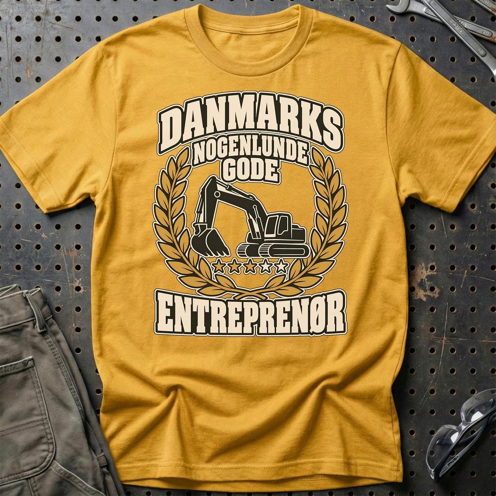 
Produktbillede af Entreprenør – Danmarks Nogenlunde Gode T-Shirt