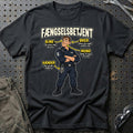 Fængselsbetjent – Anatomi T-Shirt-Beklædning-Garage Culture-Sort-S-Garage Culture Shop- garage - man cave - merchandise