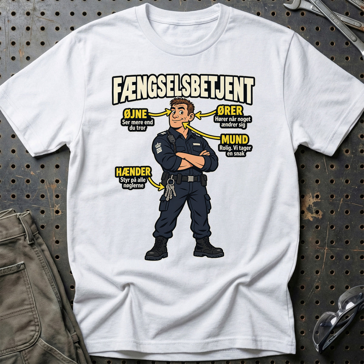
Produktbillede af Fængselsbetjent – Anatomi T-Shirt