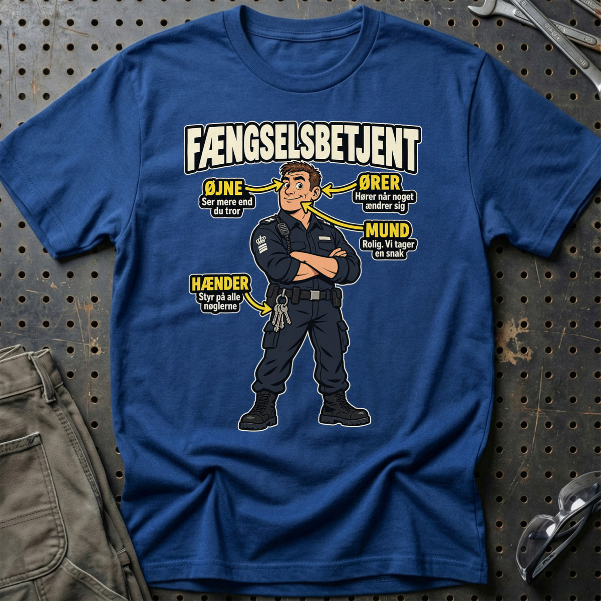 
Produktbillede af Fængselsbetjent – Anatomi T-Shirt