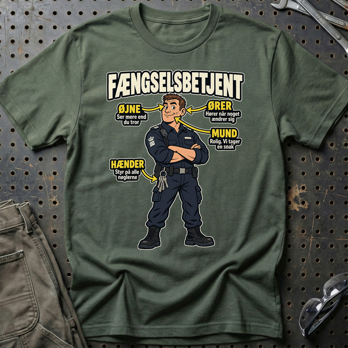 
Produktbillede af Fængselsbetjent – Anatomi T-Shirt