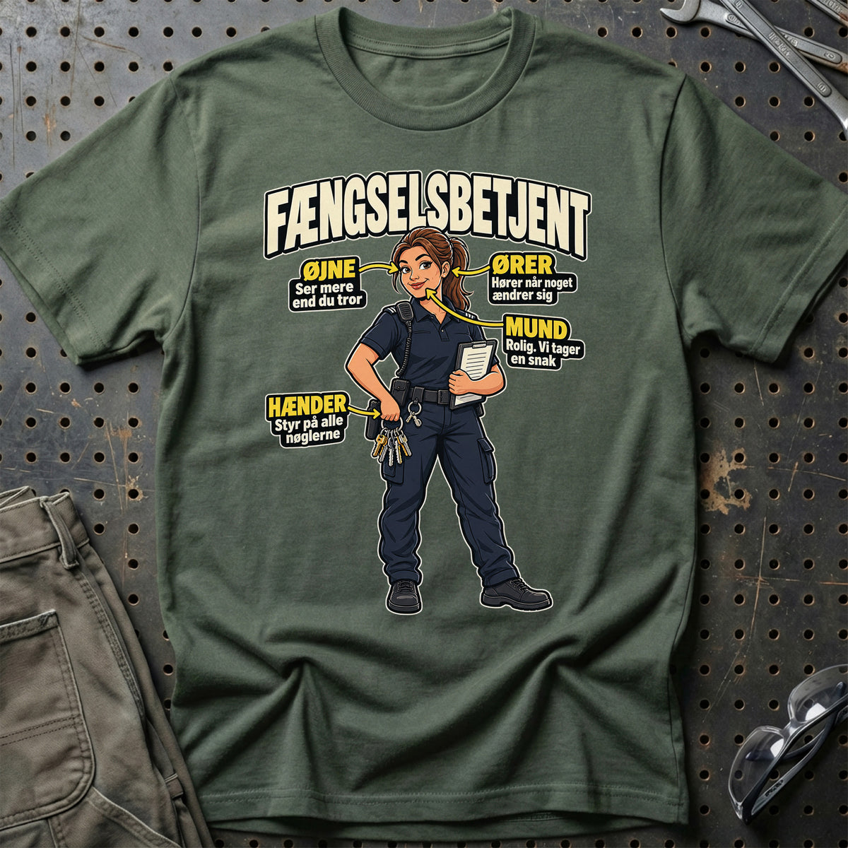 
Produktbillede af Fængselsbetjent – Anatomi T-Shirt