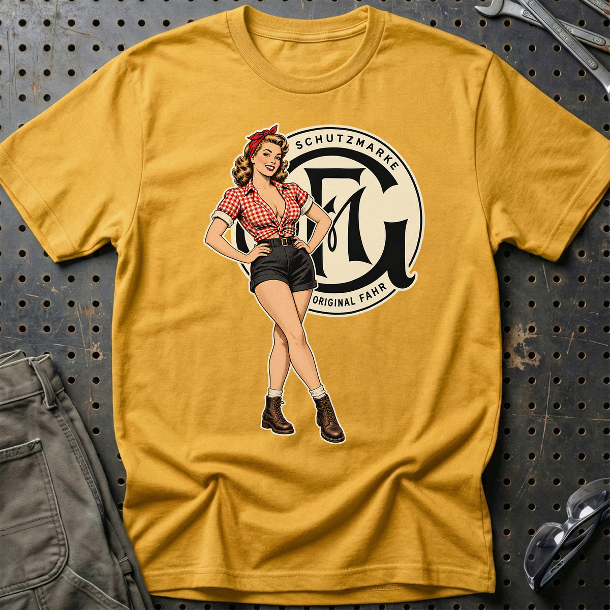 
Produktbillede af Fahr Retro Pinup T-Shirt
