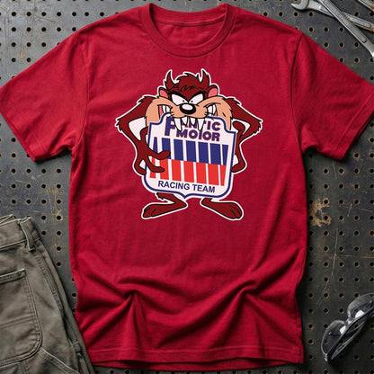 Fantic TAZ Unisex T-Shirt , Bomuld-Beklædning-Fantic-Rød-S-Garage Culture Shop- garage - man cave - merchandise