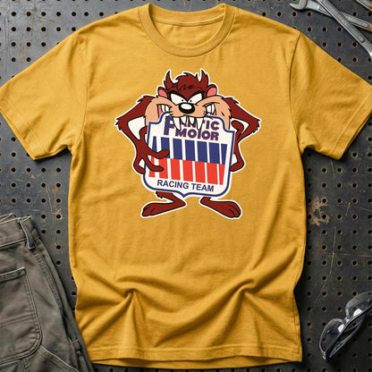 Fantic TAZ Unisex T-Shirt , Bomuld-Beklædning-Fantic-Guld-S-Garage Culture Shop- garage - man cave - merchandise