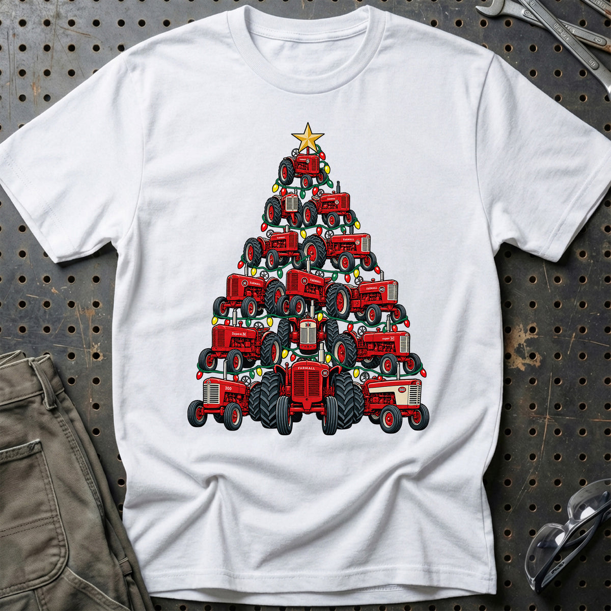 
Produktbillede af Farmall Juletræ T-Shirt