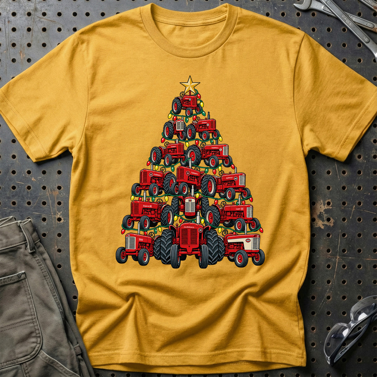 
Produktbillede af Farmall Juletræ T-Shirt