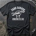 Fars Garage Spørg Ikke. Se. Lær. T-Shirt-Beklædning-Garage Culture-Sort-S-Garage Culture Shop- garage - man cave - merchandise