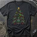 Fendt Juletræ T-Shirt-Beklædning-Fendt-Sort-S-Garage Culture Shop- garage - man cave - merchandise