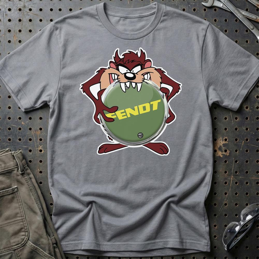 Fendt TAZ T-Shirt-Beklædning-Fendt-Grå Sport-S-Garage Culture Shop- garage - man cave - merchandise