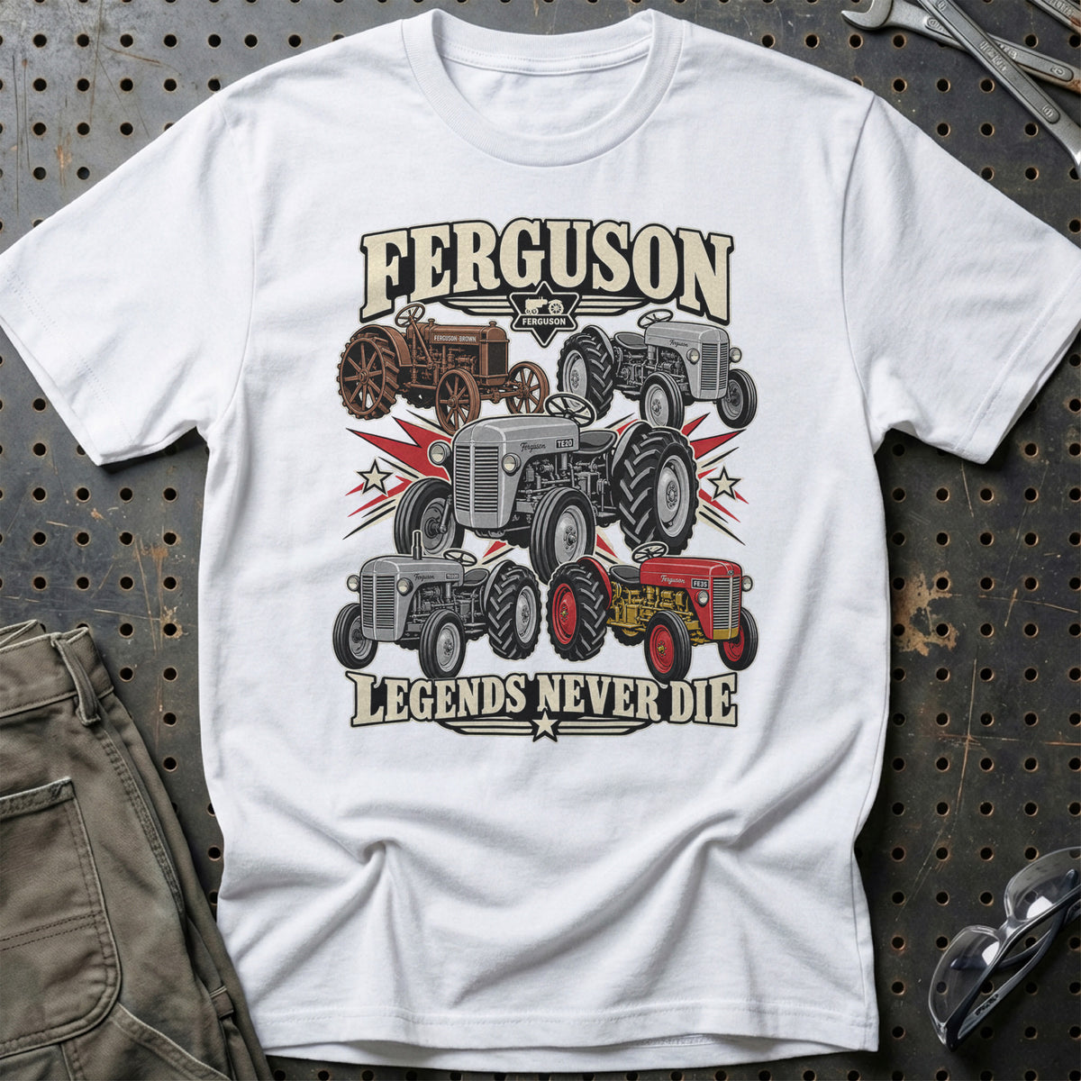 
Produktbillede af Ferguson Legends Never Die T-Shirt