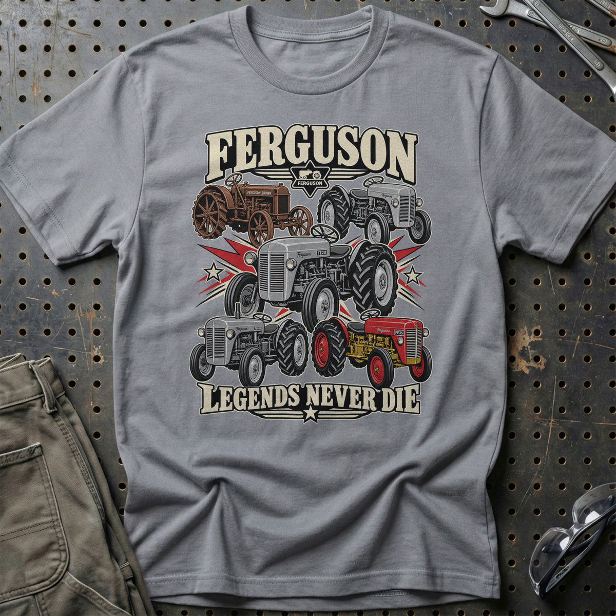 
Produktbillede af Ferguson Legends Never Die T-Shirt