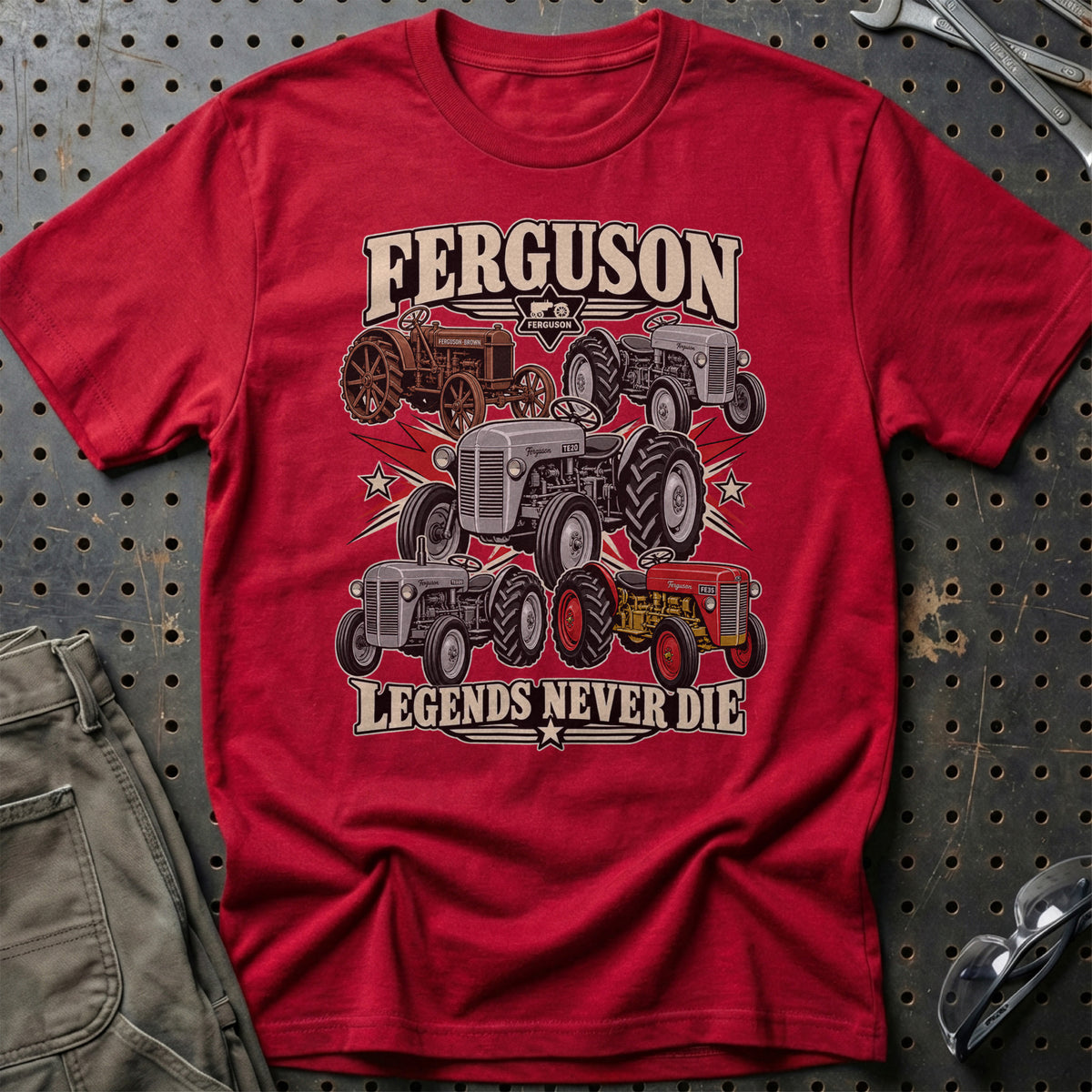 
Produktbillede af Ferguson Legends Never Die T-Shirt