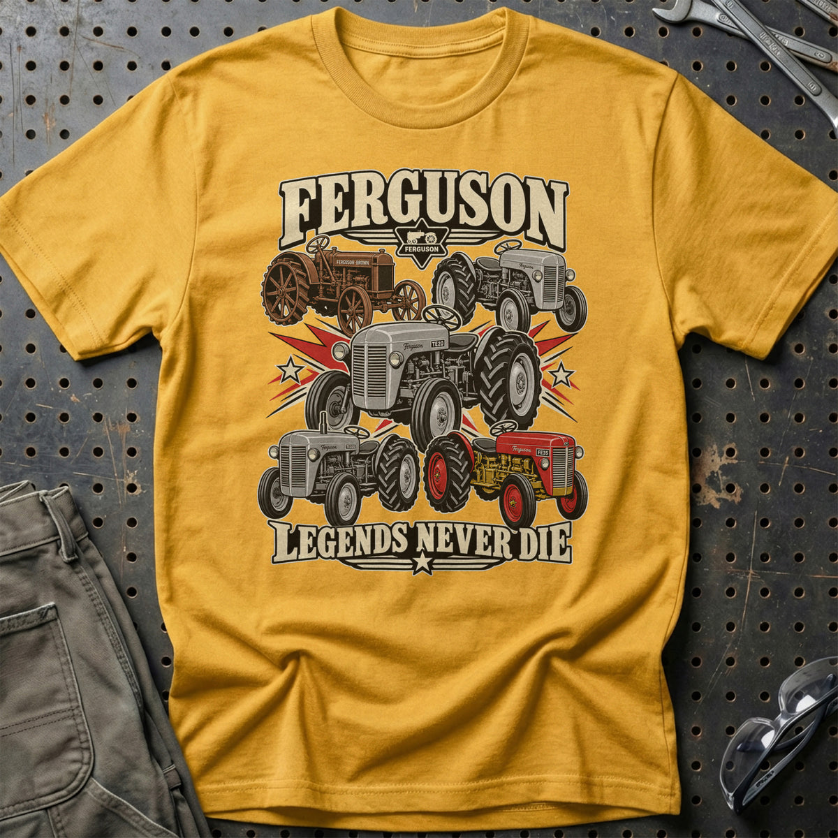 
Produktbillede af Ferguson Legends Never Die T-Shirt