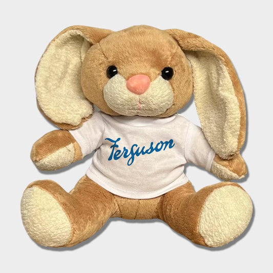 Ferguson Plysdyr Kanin, Bunny-Bamse-Ferguson-Garage Culture Shop- garage - man cave - merchandise