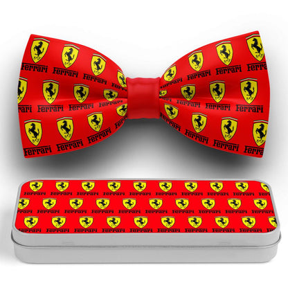 Ferrari Butterfly-Bow Ties-Ferrari-Aluminiumskasse-Garage Culture Shop- garage - man cave - merchandise