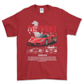 Ferrari Enzo T-Shirt-Beklædning-Ferrari-Rød-S-Garage Culture Shop- garage - man cave - merchandise