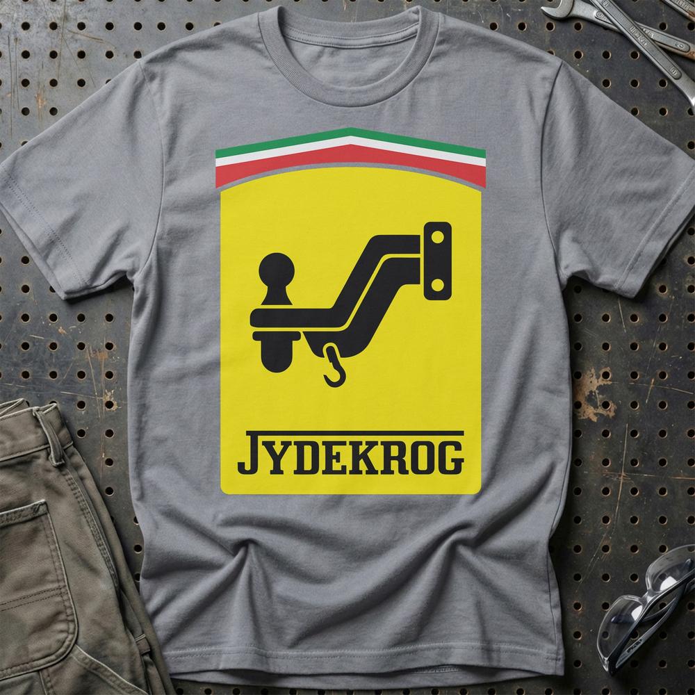 Ferrari Jydekrog T-Shirt-Beklædning-Ferrari-Grå Sport-S-Garage Culture Shop- garage - man cave - merchandise