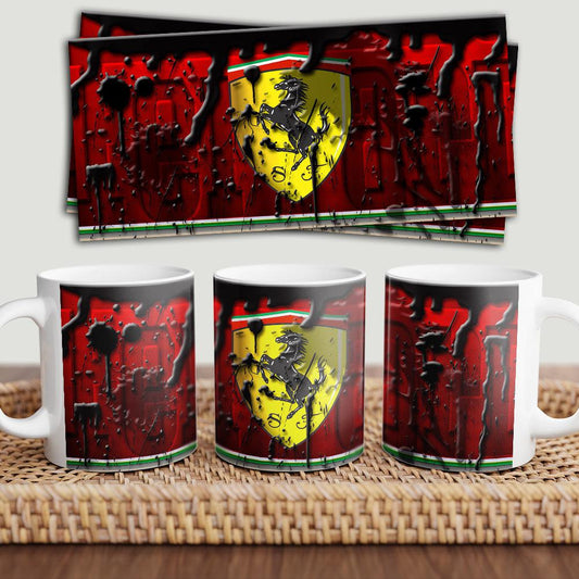 Ferrari Keramisk Krus-Krus-Ferrari-Garage Culture Shop- garage - man cave - merchandise