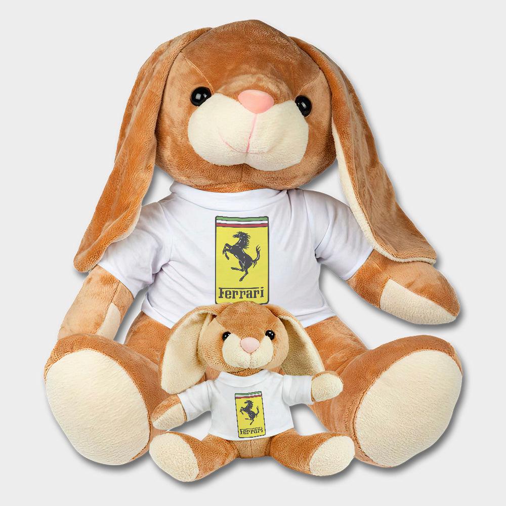 Ferrari Plysdyr Kanin, Bunny-Bamse-Ferrari-Garage Culture Shop- garage - man cave - merchandise