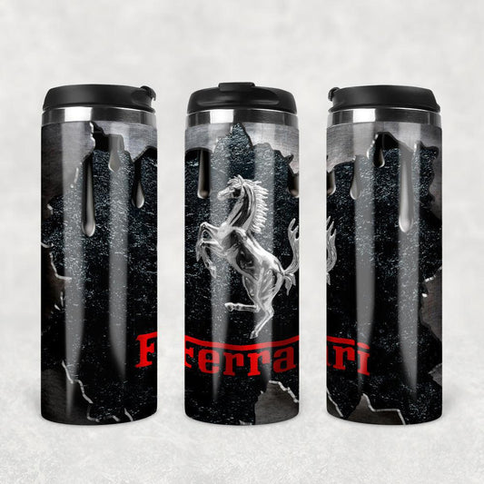 Ferrari Termokrus Tumbler Rustfrit Stål-Krus-Ferrari-Garage Culture Shop- garage - man cave - merchandise