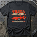 
Ferrari Testarossa 1984 – Testa the Limits T-Shirt – Sort