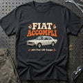 
Fiat 130 Coupe 1971 – Fiat Accompli T-Shirt – Sort