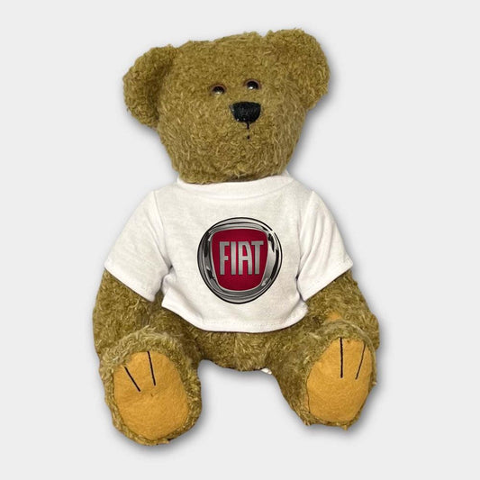 Fiat Plysdyr Bamse, Teddy Bear-Bamse-Fiat-Garage Culture Shop- garage - man cave - merchandise