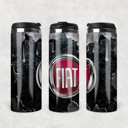 Fiat Termokrus Tumbler Rustfrit Stål-Krus-Fiat-Garage Culture Shop- garage - man cave - merchandise
