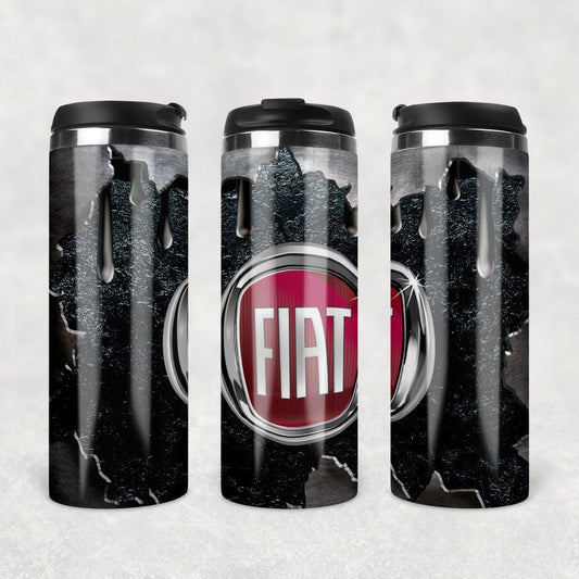 Fiat Termokrus Tumbler Rustfrit Stål-Krus-Fiat-Garage Culture Shop- garage - man cave - merchandise