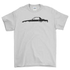 Fiat X1/9 Silhuet T-Shirt-Beklædning-Fiat-Garage Culture Shop- garage - man cave - merchandise